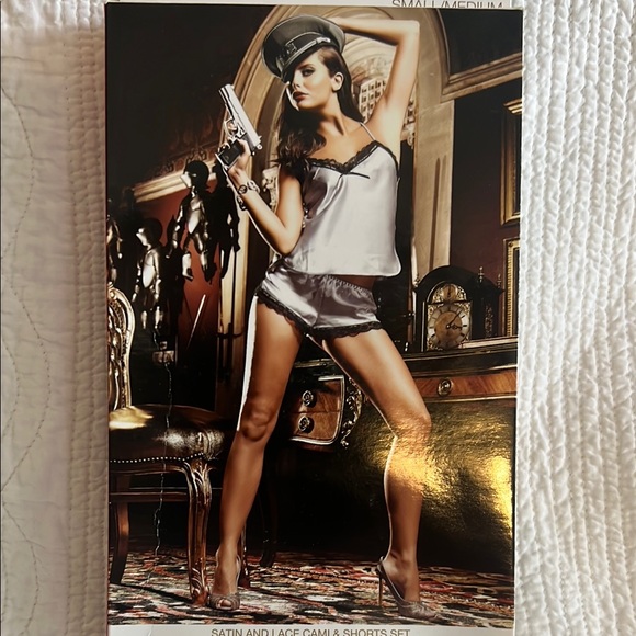 BACI BODYSTOCKING BLACK PATTERNED 50008-42
